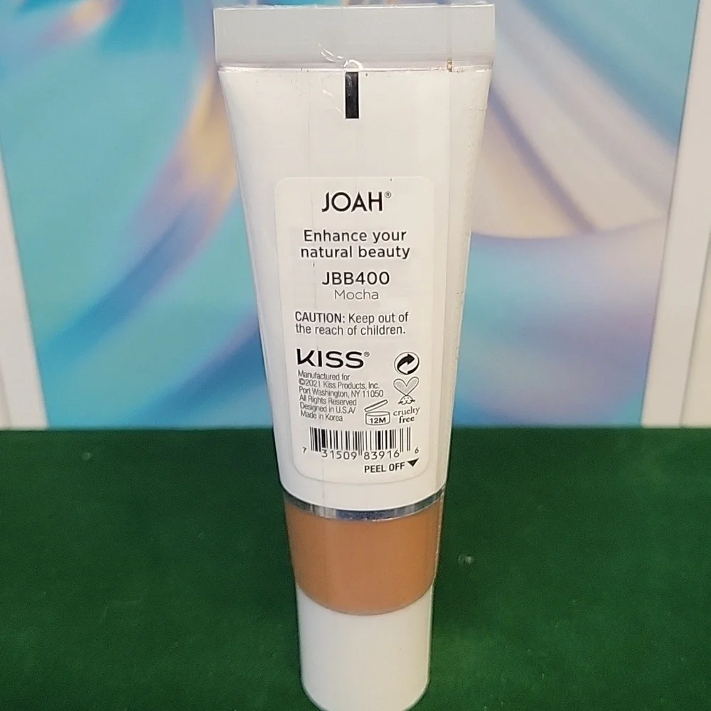 Joah Perfect Complexion BB Cream Medium Coverage New Sealed 30ml Tube JBB400